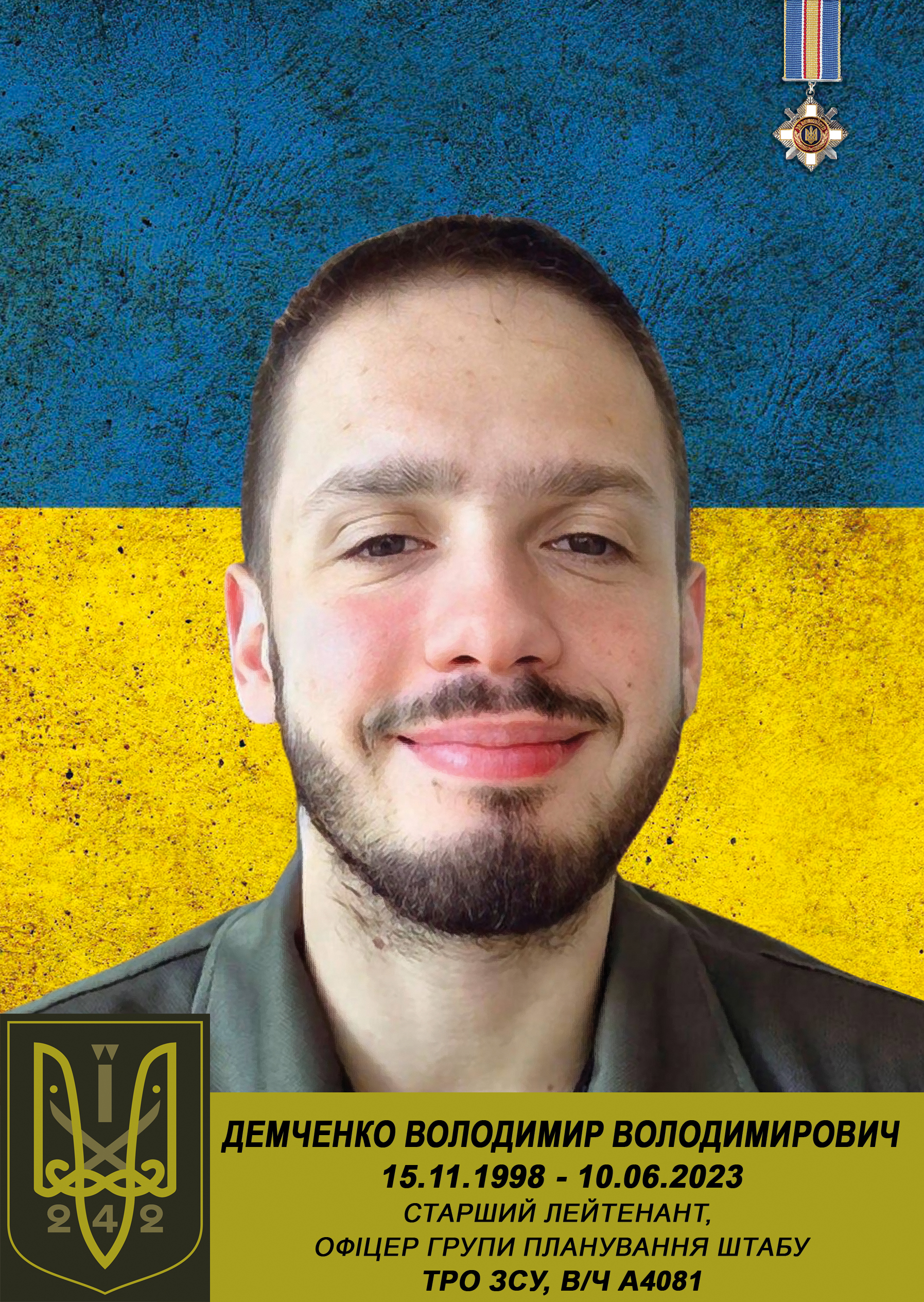Демченко Володимир Володимирович_15.11.1998-10.06.2023_242_241_РУ Північ Демченко Володимир Володимирович_15.11.1998-10.06.2023_242_241_РУ Північ