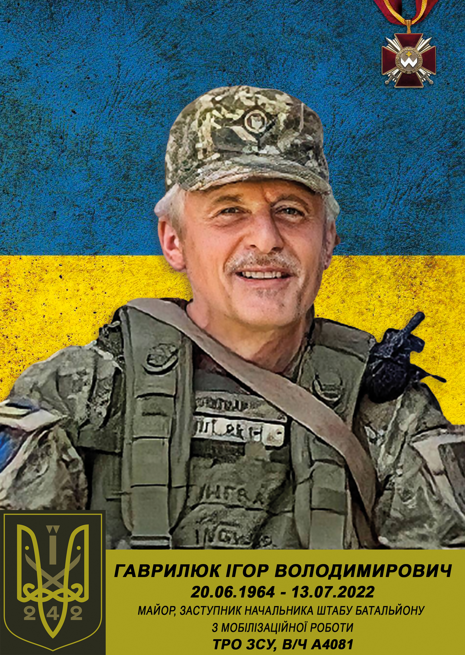 Гаврилюк Ігор Володимирович_20.06.1964_242_241_РУ Північ Гаврилюк Ігор Володимирович_20.06.1964_242_241_РУ Північ
