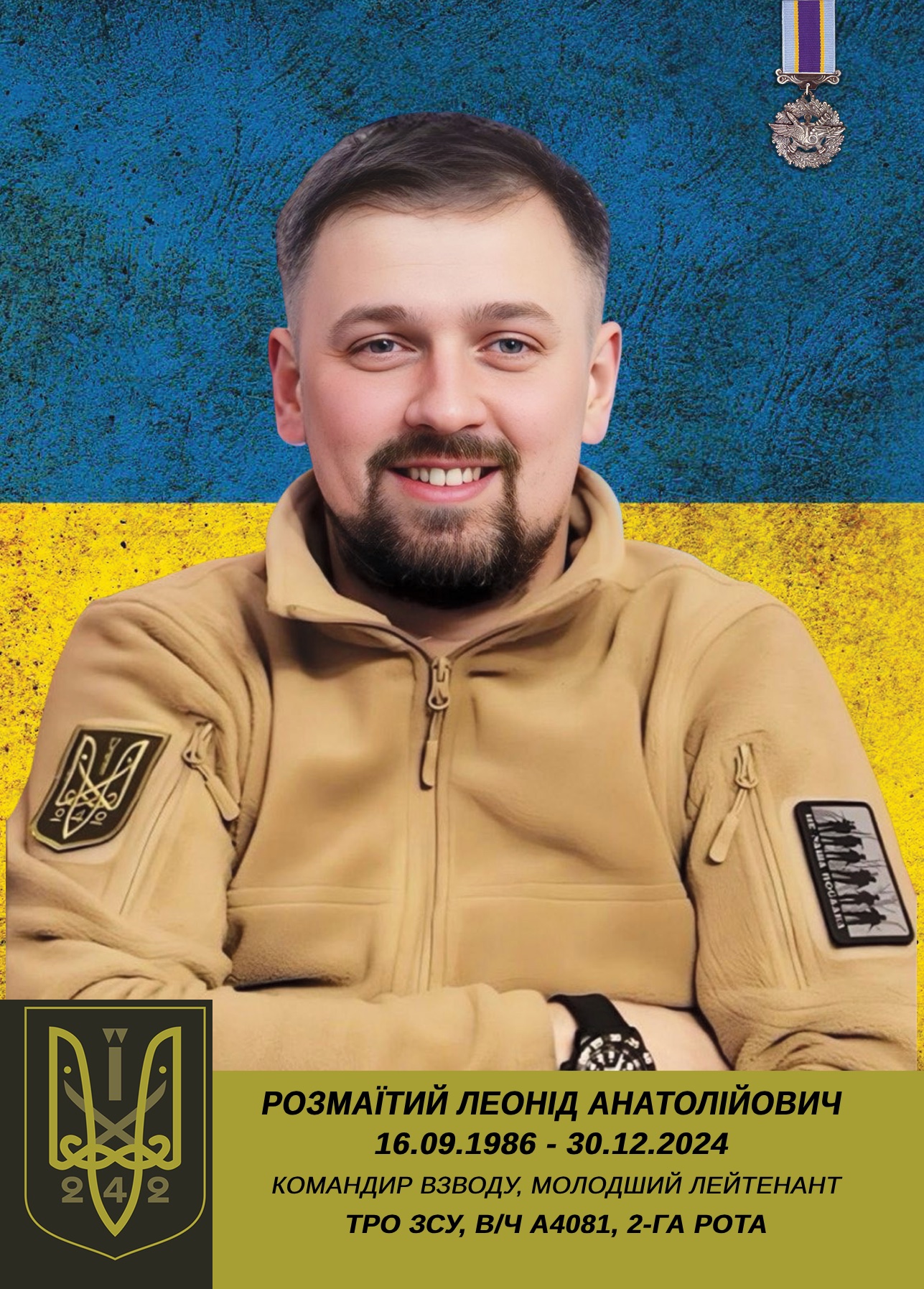 Розмаїтий Леонід Анатолійович Розмаїтий Леонід Анатолійович